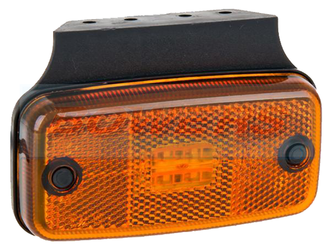 12v/24v Amber LED Side Marker Lamp/Light FT-019Z With Bracket